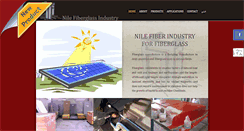 Desktop Screenshot of nilefiberglass.com